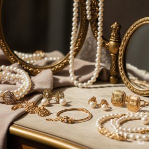جواهرات کلاسیک و مرواریدی