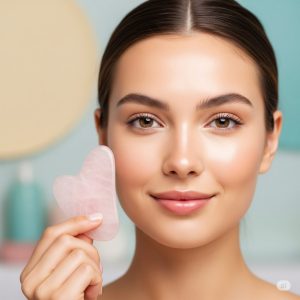 ماساژ صورت با گواشا