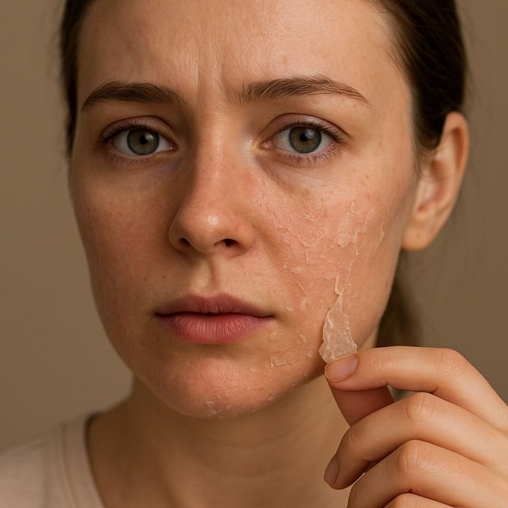 چطور پوست خشک رو سریع زنده کنیم؟