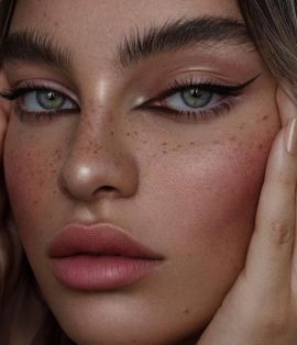 آموزش آرایش چشم Foxy Eyes مخصوص صورت‌های گرد